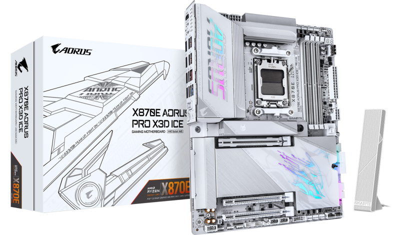Gigabyte представила оптимизированные для процессоров Ryzen 9000X3D платы X870E Aorus X3D