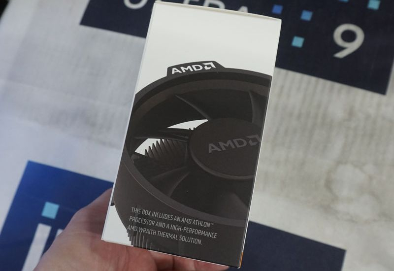 AMD перевыпустила 40-долларовый процессор Athlon 3000G с новыми кулером и упаковкой