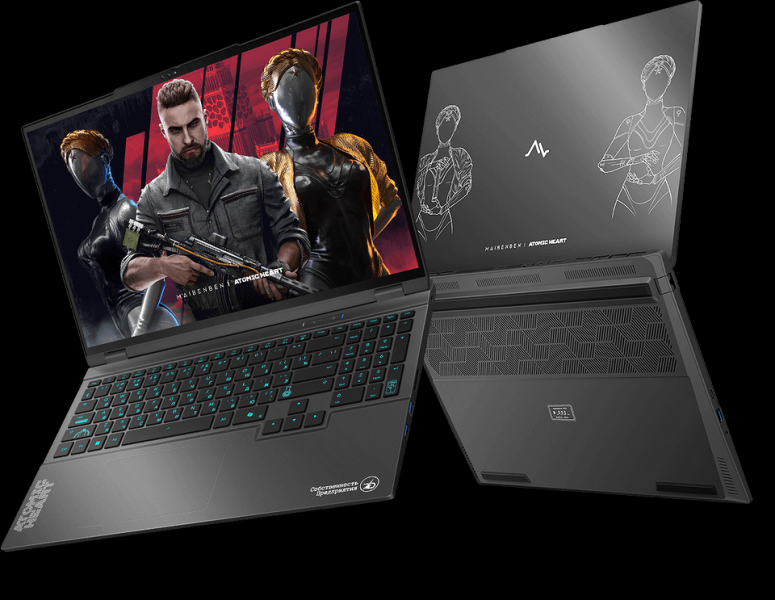 MAIBENBEN представил новый игровой ноутбук X-Treme Tsunami X16B в стилистике Atomic Heart