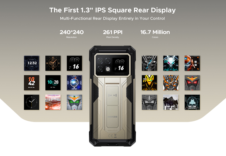 Представлен монстр автономности DOOGEE S200 Max с батареей на 22 000 мА*ч и двумя фонариками