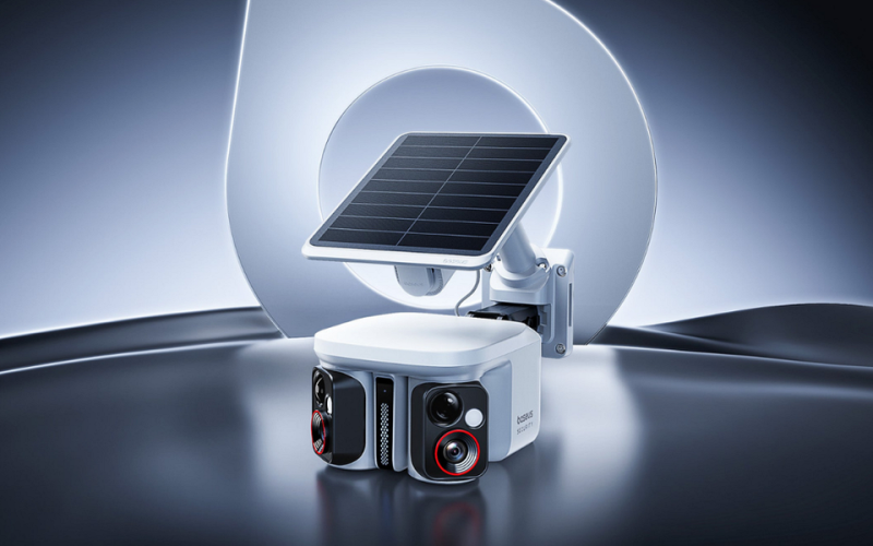 Первая в мире камера наблюдения с двумя независимыми объективами — Baseus Security X1 Pro