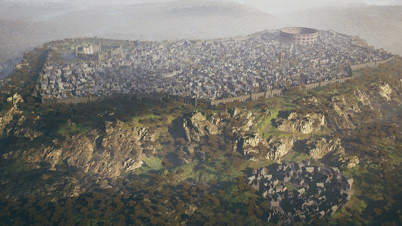 «Кватч, который мы заслужили»: художник поразил фанатов реалистичной версией города из The Elder Scrolls IV: Oblivion