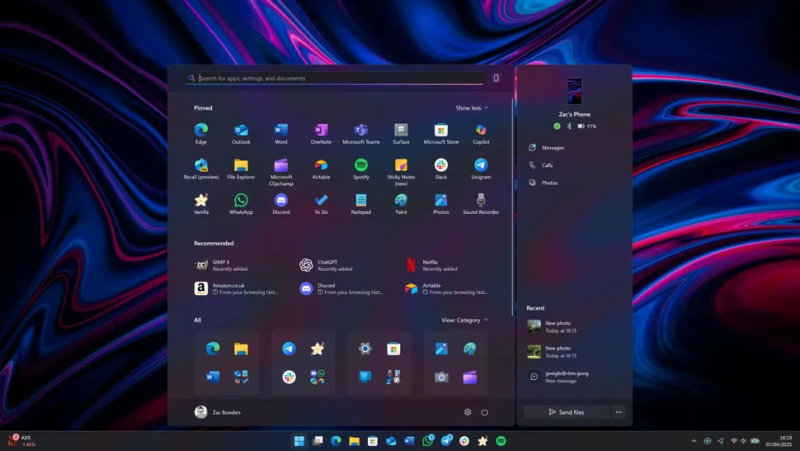 Обновление Windows 11 предлагает новое меню «Пуск» и устраняет проблему клонирования диспетчера задач
