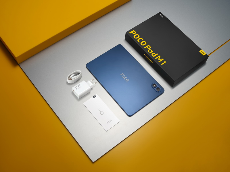 В России начались продажи 12-дюймового планшета Poco Pad M1 с батарей на 12 000 мА·ч и ценой 29 990 рублей
