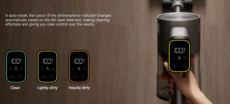Xiaomi представила беспроводной пылесос G30 Max с интеллектуальным обнаружением грязи