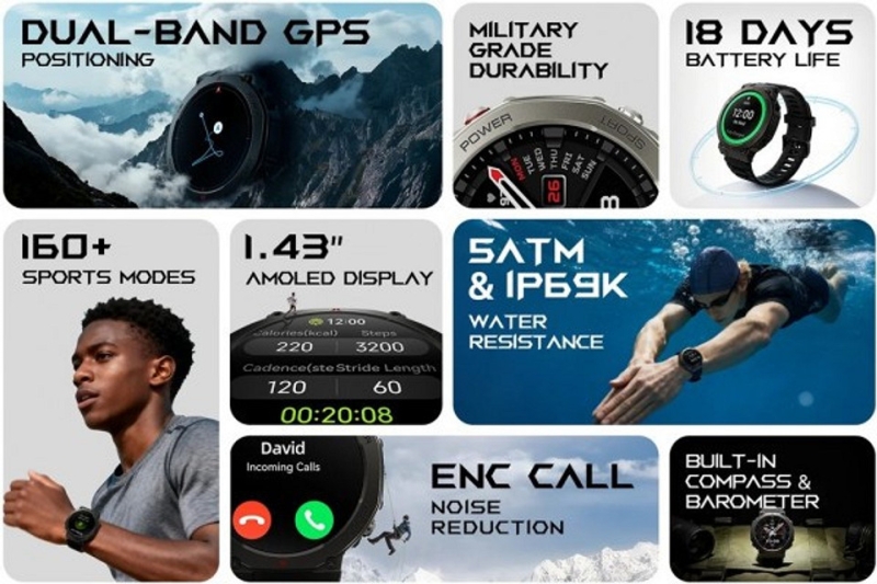 Xiaomi представила непробиваемые смарт-часы Black Shark GS3 Ultra