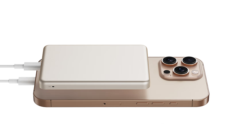 Xiaomi выпустила сверхтонкий Power Bank с магнитной зарядкой на 15 Вт для iPhone