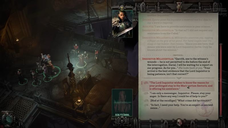 Disco Elysium во вселенной мрачного будущего: журналист поделился впечатлениями от закрытой «альфы» Warhammer 40,000: Dark Heresy