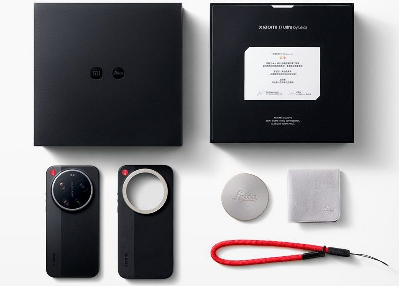 Представлен смартфон с «лучшей камерой 2026 года» — Xiaomi 17 Ultra и версия Leica Edition с механическим кольцом зума