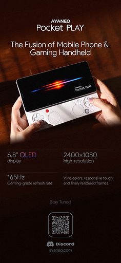 AYANEO готовит смартфон-слайдер Pocket Play в духе Sony Xperia Play