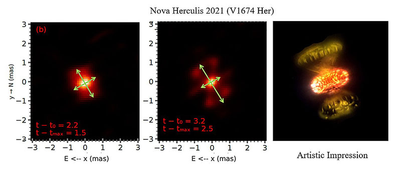 Получены первые прямые снимки термоядерных взрывов на белых карликах — детали интригуют