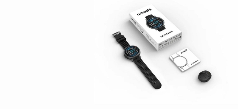 Внезапно: вышли Amazfit Active Max с AMOLED-экраном на 3000 нит и автономностью до 25 дней