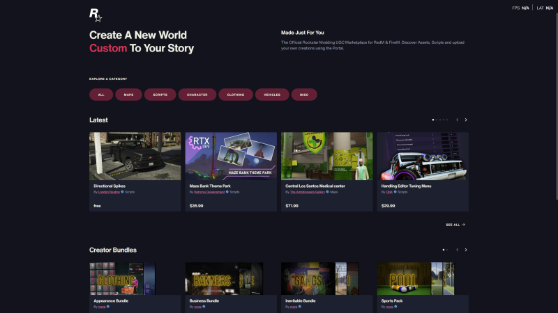 Rockstar запустила магазин платных модов для GTA V и Red Dead Redemption 2