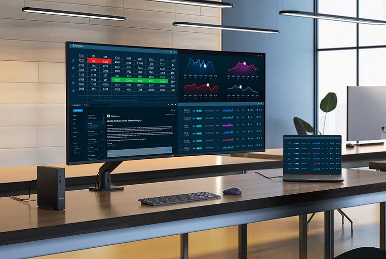 Dell показала гигантский 52-дюймовый изогнутый монитор UltraSharp с разрешением 6K