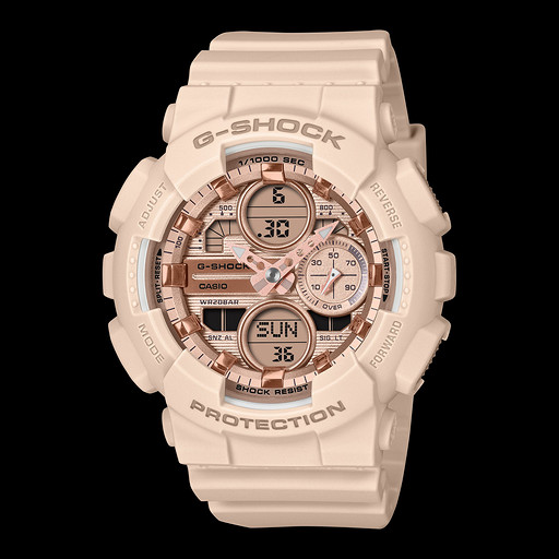 Посмотрите, какие стильные: вышли Casio G-Shock GMA-S140PG с акцентами из розового золота