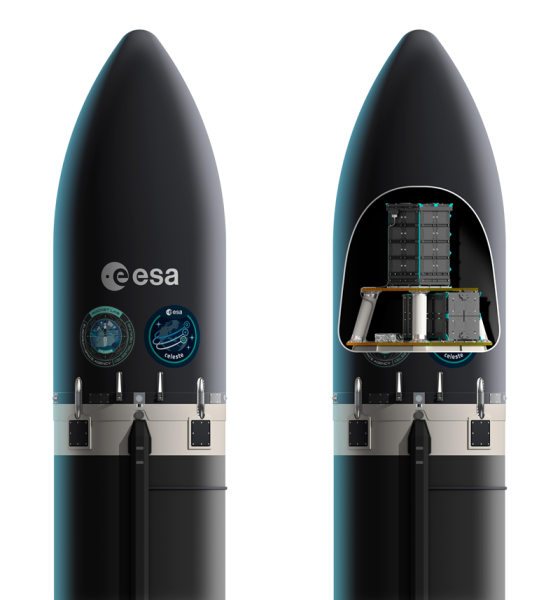 ESA запустило на орбиту два спутника Celeste для тестирования новых технологий навигации