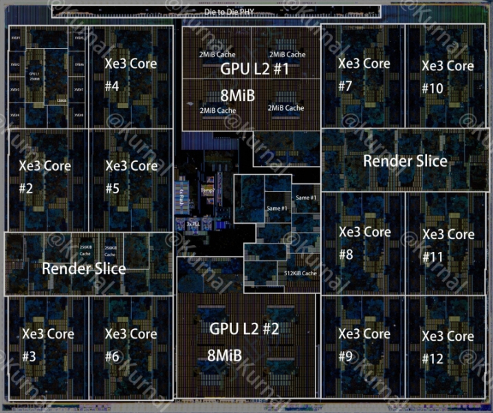 Процессор Intel Core Ultra Series 3 рассмотрели под микроскопом — он имеет восьмиугольную форму