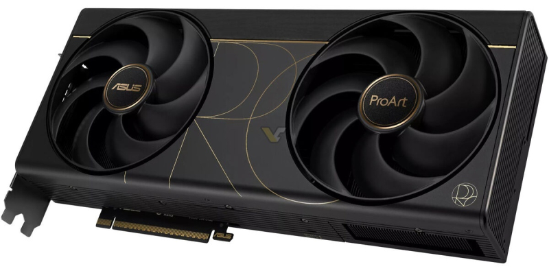 Asus поделилась деталями ProArt GeForce RTX 5090 — минималистичный дизайн в стиле Founders Edition и заводской разгон GPU