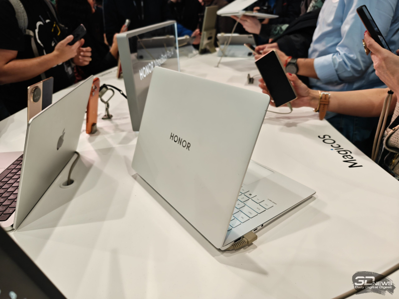 Honor представила тонкий 14,6-дюймовый ноутбук MagicBook Pro 14 2026 на базе Intel Panther Lake-H