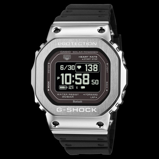 Casio прокачала культовые G-Shock. Новые GM-H5600 получили пульсометр и солнечную зарядку