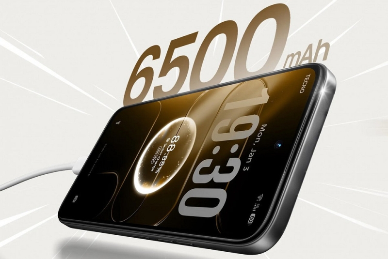 Tecno Spark 50 5G представлен официально. Огромная батарея и MTK Dimensity 6400 за разумные деньги
