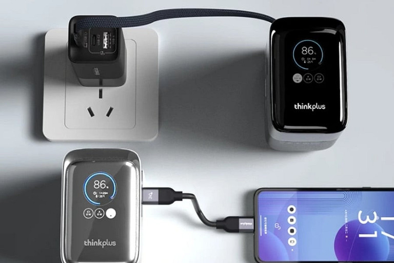 Маленький, мощный и недорогой: Lenovo выпустила пауэрбанк на 190 Вт за  с автомобильными батареями