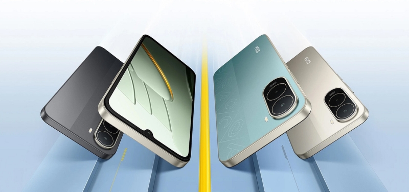 Xiaomi выпустила ультрабюджетный смартфон с огромным экраном — Poco C81 Pro